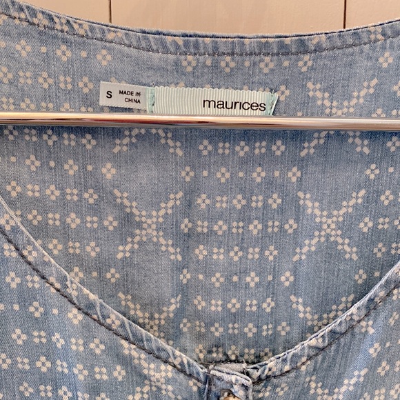 Soft denim dress - Picture 5 of 6